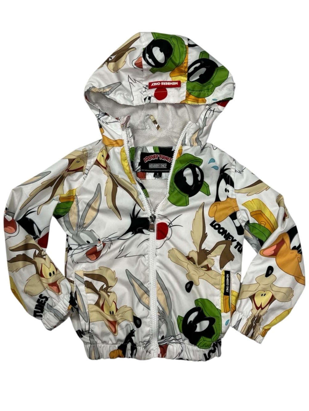 Looney‎ Tunes Members Only Full Zip Jacket Kids Size 5